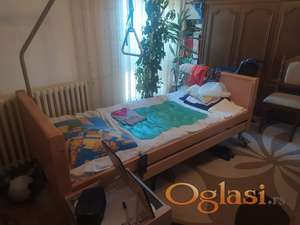 Medicinski motorizovani krevet za nepokretne i tesko pokretne osobe